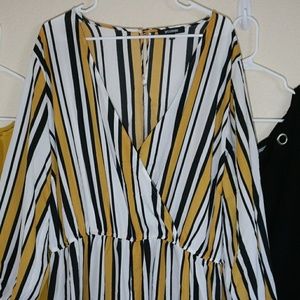 Plus Size V-Neck Jumpsuit